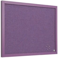 Bi-Office Lavender Notice Board