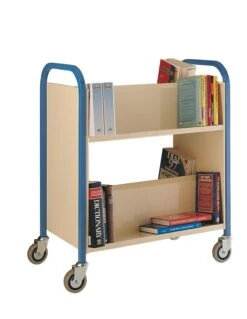 2 Tier Book Trolley