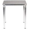 Aluminium Bistro Square Stacking Table