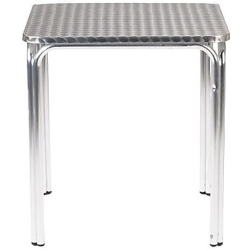 Aluminium Bistro Square Stacking Table 1 Aluminium Bistro Square Stacking Table