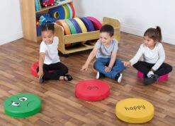 12 English Emotions Cushions With Tuf 2 Trolley