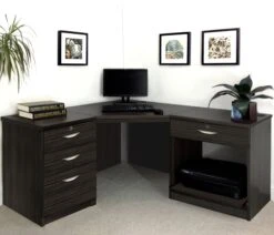Agency Terra Home Office Compact Corner Desk