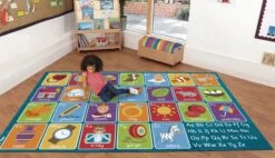 Rectangular Alphabet Carpet